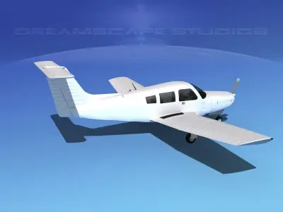 Piper Turbo Arrow III 3D model