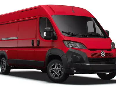 Citroen Jumper Van L3H2 2024 3D model