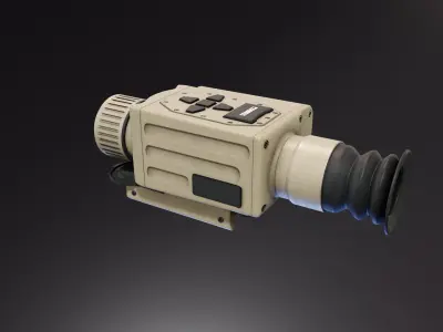 Nighthunter S35 Thermal Scope Low-poly 3D model