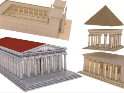 Ancient Monuments Collection 1 3D model