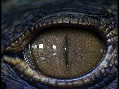 Creature Eyes Vol 07 - PBR Low-poly 3D model