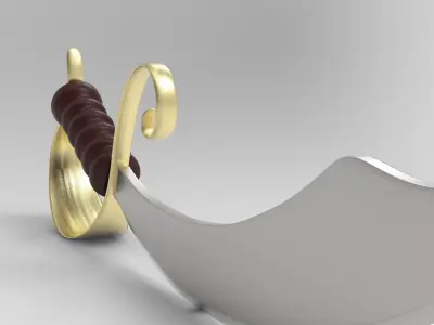 pirate sword 3D model shop