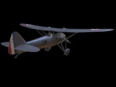 Dewoitine D372 3D model