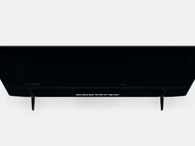 189 cm 75 QLED 4K Q60D Tizen OS Smart TV 2024 3D model