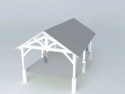 Camp Kawartha Outdoor classroom Free 3D model