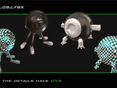 25 Shader Ball Pack 3D model