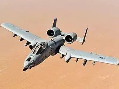 Fairchild Republic A-10 3D model