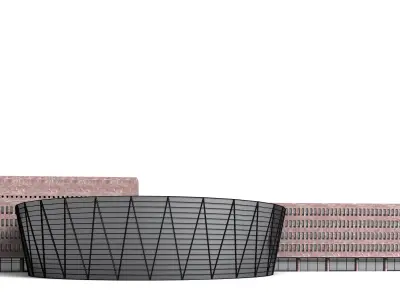 The Central Library Dortmund - 3D Building Models 3D model