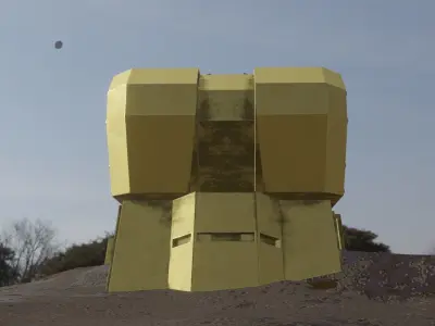 Mantis Anti-Air Free 3D model