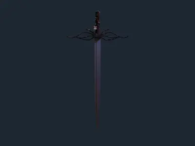 Fantasy Sword-Claymore Free 3D model