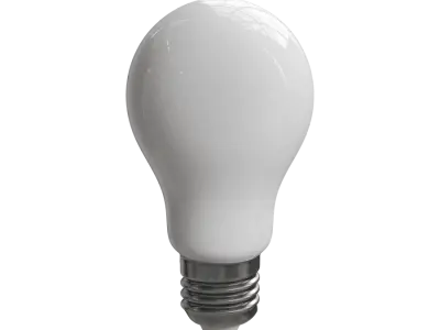  Standard Opaque Light Bulb Model 