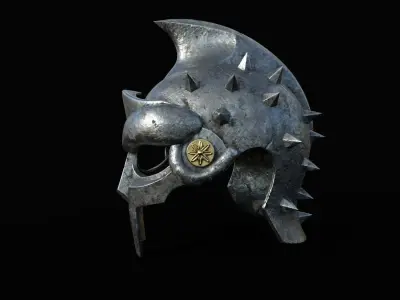 Gladiator Helmet 3d digital download 3D print model