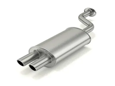 Simple Exhaust Set 3D model