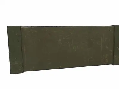 Radio military AN PRC-77 3D model