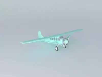 Wright Bellanca Free 3D model