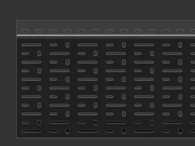 Cable Tray 300mm x 3000mm TYPE2 3D model