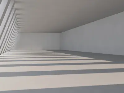  Sci Fi Warehouse Free 3D model