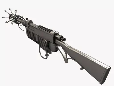 Wunderwaffe DG-2 Low-poly 3D model