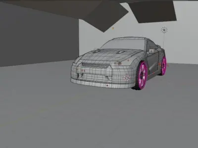 Nissan GT R35 2009 Free 3D model