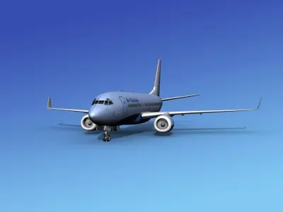 Boeing 737-700ER Air Colorado 3D model