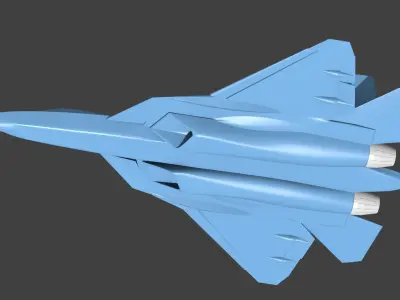 MAVERICK Sukhoi Su-57 3D print model