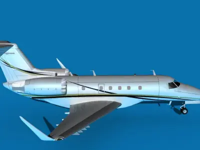 Embraer Praetor 500 V06 3D model