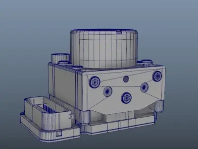 electronic part 1 3D model