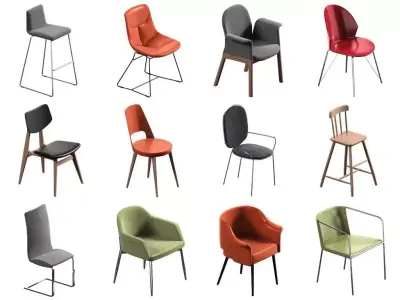 12 Chair Pack Collection 