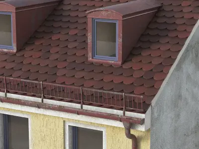 European residence 02 3D model