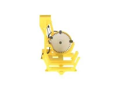 CSI R-60 Slasher Saw 3D model