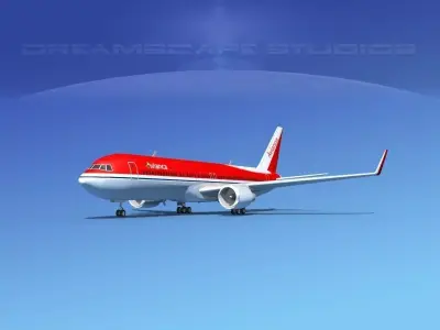 Boeing 767-300 Avianca 3D model