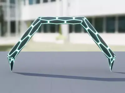 Ground Arche Obstacle 3D model