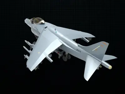 Harrier Jump Jet 3D model