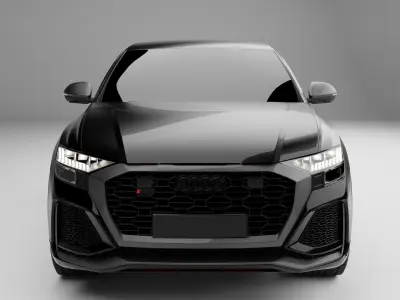 Audi RS Q8 2020 Free 3D model