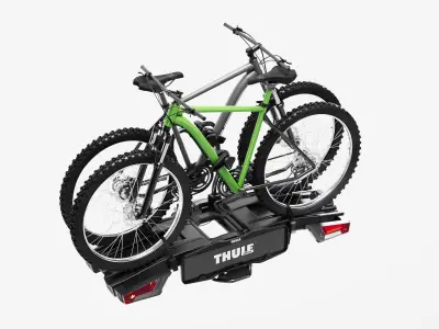 Thule EasyFold XT Detailed 3D Model 3D model