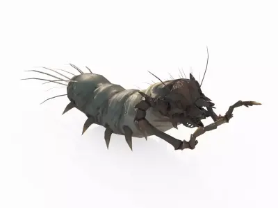 Mythical Warcraft Polypods 3D model