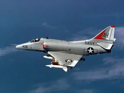 Douglas A-4 Skyhawk 3D model