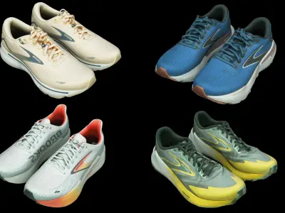Shoes Collection 58 Running Shoes 3D model