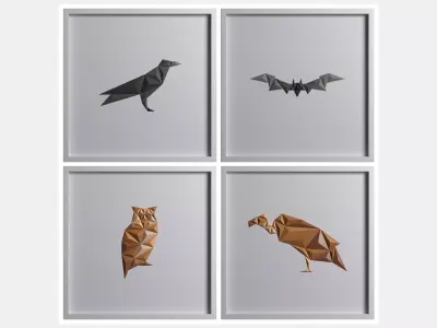 Paper ArtWork 26 3D model