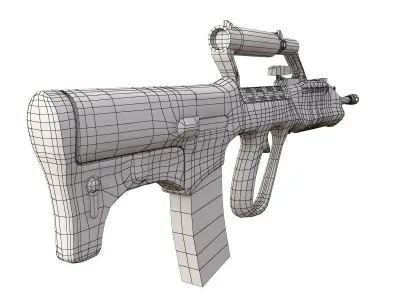 SAR 21 Low-poly 3D model
