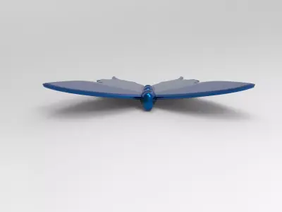 Butter Fly 3D Free 3D print model