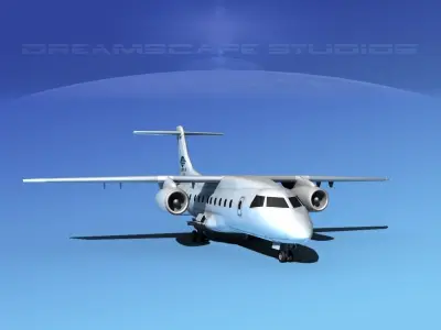 Dornier 328Jet Cirrus 3D model