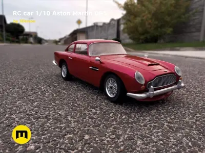 RC model Aston Martin DB5 3D print model