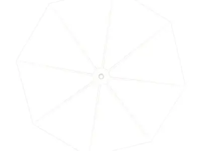 Umbrella Low Poly Free low-poly 3D model