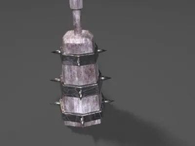 orc stick Free 3D model