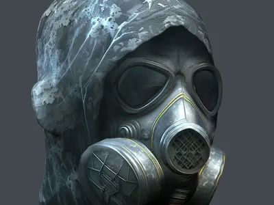 Helmet 3d model military combat Military Low-poly Low-poly 3D model