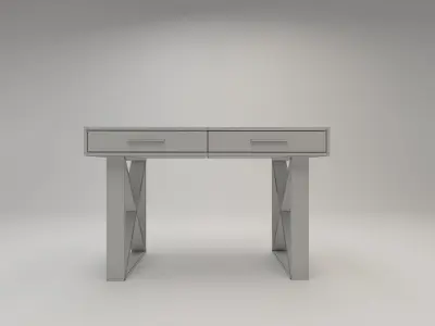 Work Desk Free 3D model