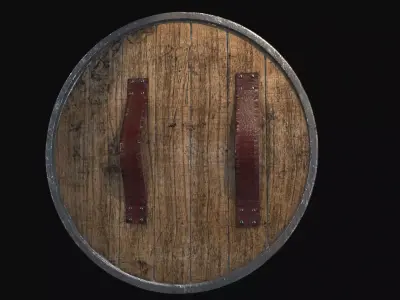 Medieval Shield 3D model
