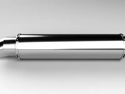 Exhaust Muffler 3D model