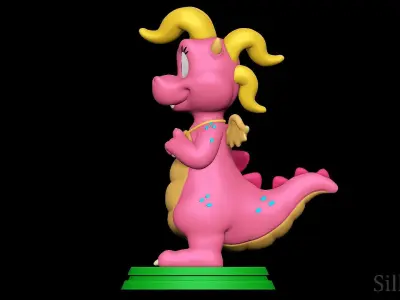 Cassie - Dragon Tales 3D print model
